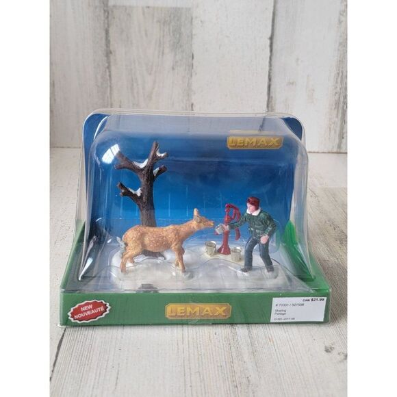 Lemax 2017 sharing partage Village accessory deer fawn - Picture 1 of 10